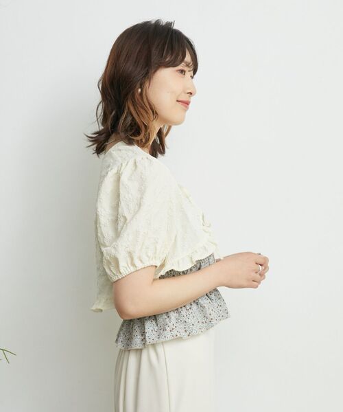 RETRO GIRL(レトロガール)の「ボレロSET花柄ビスチェ(シャツ/ブラウス・レディース・グレー系その他/ブラック系その他/イエロー系その他・FREE)」の15枚目の写真