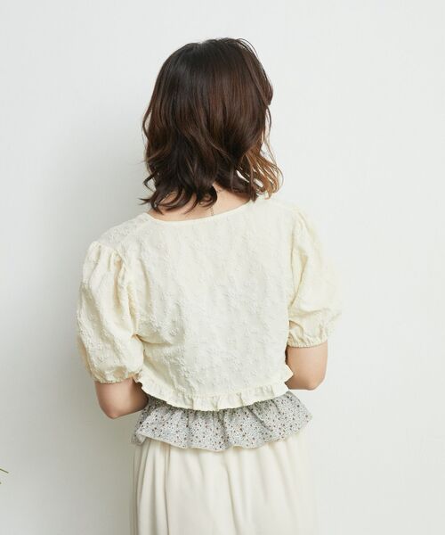 RETRO GIRL(レトロガール)の「ボレロSET花柄ビスチェ(シャツ/ブラウス・レディース・グレー系その他/ブラック系その他/イエロー系その他・FREE)」の16枚目の写真