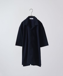 URBAN SQUARE 接触冷感オープンカラーシャツ 半袖