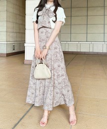 リボン付きドッキングワンピース【ZOZOTOWN限定アイテム】