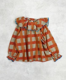 HOGAN RANCH WEAR | ソウガラパイルビックカラーカットソー（80～150cm）(Tシャツ/カットソー)