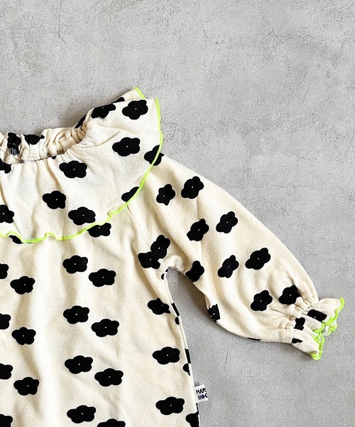 HOGAN RANCH WEAR（ホーガンランチウエア）の「ソウガラパイルビックカラーカットソー（80～150cm）（Tシャツ/カットソー・キッズ・クリーム/オレンジ/ネイビー・100/140/150/130/90/120/80/110）」の11枚目の写真