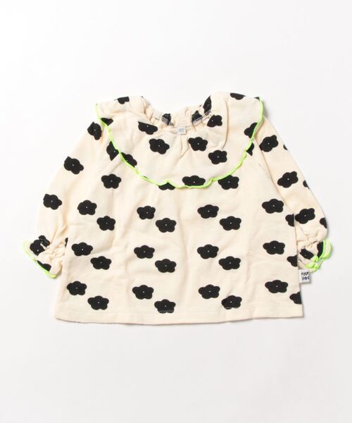 HOGAN RANCH WEAR（ホーガンランチウエア）の「ソウガラパイルビックカラーカットソー（80～150cm）（Tシャツ/カットソー・キッズ・クリーム/オレンジ/ネイビー・100/140/150/130/90/120/80/110）」の14枚目の写真