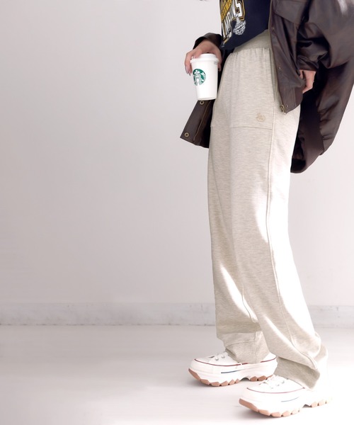 Java(ジャバ)の「《Javaジャバコラボ》スポーティカジュアルを極めろ。JAVA刺繍入りスウェットパンツ(スウェットパンツ・レディース・グレー/アイボリー/ブラック・X-LARGE/SMALL/LARGE/MEDIUM)」の14枚目の写真