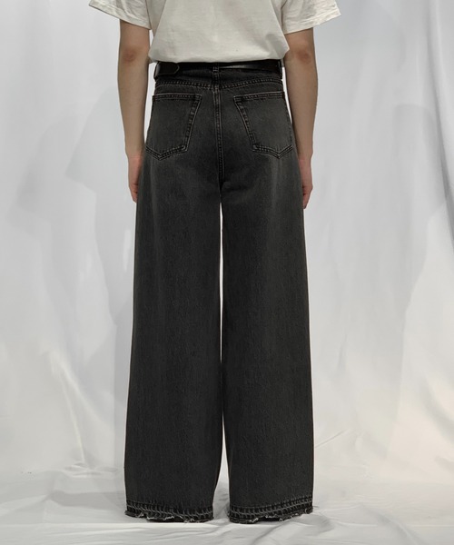 Toironier（トワロニエ）の「Toironier/トワロニエ/Elephant Denim（デニムパンツ・メンズ・その他35/ブラック・2/1）」の21枚目の写真