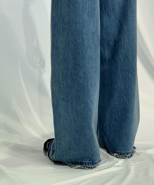 Toironier（トワロニエ）の「Toironier/トワロニエ/Elephant Denim（デニムパンツ・メンズ・その他35/ブラック・2/1）」の22枚目の写真