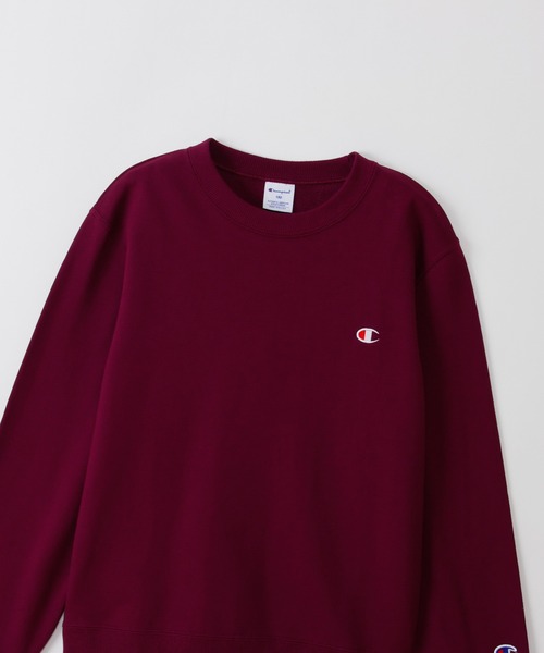 Champion（チャンピオン）の「【Champion/チャンピオン】キッズ ベーシック クルーネックスウェットシャツ（スウェット・キッズ・ネイビー/グレー/ダークグリーン/オートミール/ブラック/バーガンディー/ブルー/ダークパープル/オレンジ系その他・150/120/160/140/100/110/130）」の17枚目の写真