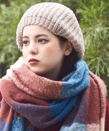 【チャイハネ】シェニルニットベレー