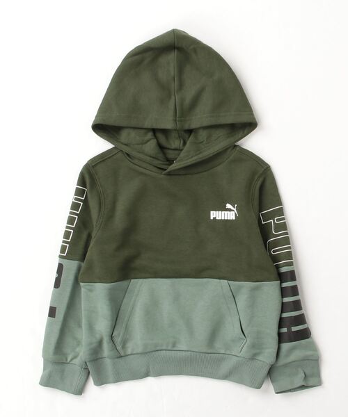 プーマ PUMA PUMA POWER カラーブロック フーディースウェット TR_（スウェット）｜PUMA（プーマ）