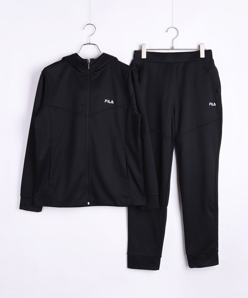 ［未使用］FILA 秋冬ジャージ　上下セット FILA ジャージ 「別注」 FILA/フィラ 筆記体 刺繍 配色切替