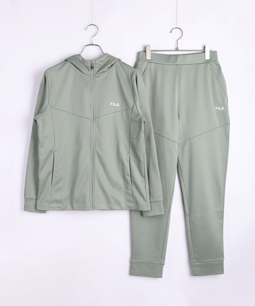 FILA(フィラ)の「FILA 裏起毛 ジャージセットアップ(ジャージ・メンズ・杢グレー/ネイビー/ブラック/グリーン/ネイビー系/ブラック系その他・L/LL/M)」の18枚目の写真