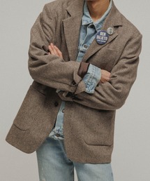 M TO R | ［JACKET］SUSTAINABLE 3BUTTON TWEED IVY JACKET(テーラードジャケット)