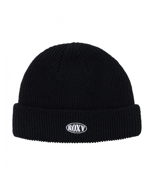 ROXY（ロキシー）の「CAMDEN/ロキシーオーバルブランドロゴ2WAYビーニー（ニットキャップ/ビーニー・レディース・バーガンディー/グレー/ブラック/ホワイト・FREE）」の7枚目の写真