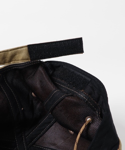 KBF（ケイビーエフ）の「ドロストスエードCAP（キャップ・レディース・ブラック/ベージュ・ONE）」の13枚目の写真