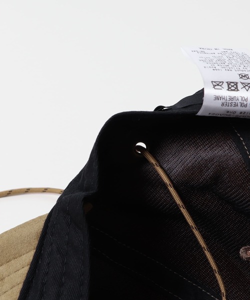 KBF（ケイビーエフ）の「ドロストスエードCAP（キャップ・レディース・ブラック/ベージュ・ONE）」の14枚目の写真