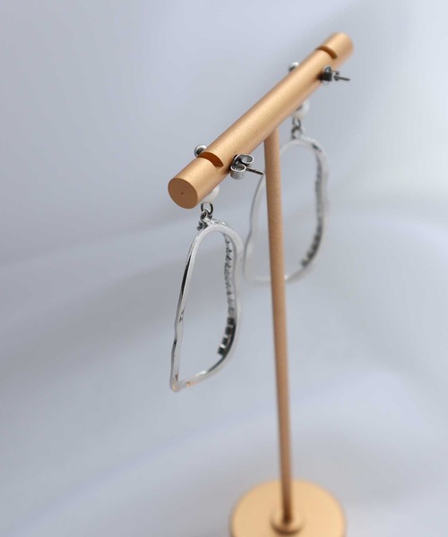 Dorry Doll（ドリードール）の「ビジューループピアス（ピアス（両耳用）・レディース・ゴールド/シルバー・FREE）」の5枚目の写真