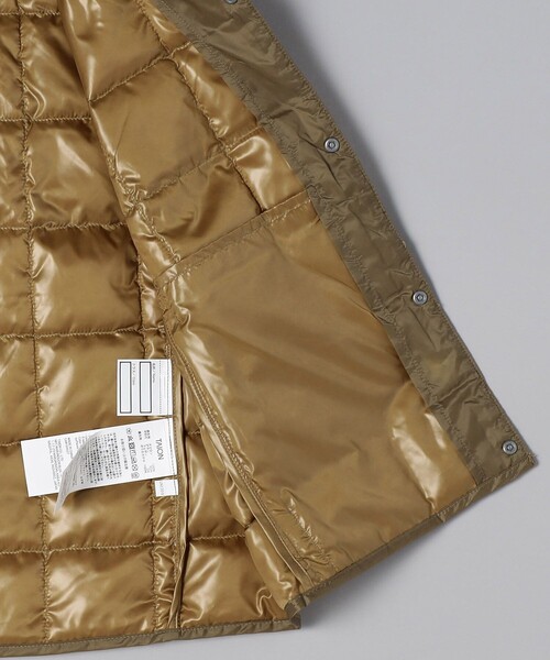 FREAK'S STORE（フリークスストア）の「限定展開 TAION/タイオン キッズダウンベスト / インナーダウン ベスト / キッズ 子供服（ダウンジャケット/コート・キッズ・ベージュ/ブラック/ネイビー/オリーブ・130/120/110/140）」の10枚目の写真