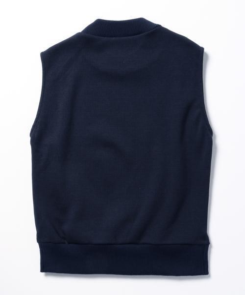 Ray BEAMS（レイビームス）の「Ray BEAMS / ミラノリブ ハイネック ノースリーブ トップス（Tシャツ/カットソー・レディース・オフホワイト/ダークブラウン/ネイビー・ONE SIZE）」の12枚目の写真