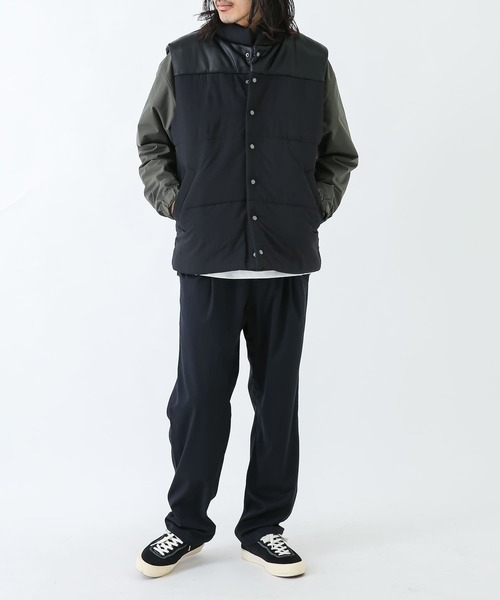 URBAN RESEARCH Sonny Label（アーバンリサーチサニーレーベル）の「『別注』ELY×Sonny Label　中綿ベスト（ベスト・メンズ・ブラウン/ブラック/ネイビー・MEDIUM/LARGE）」の12枚目の写真