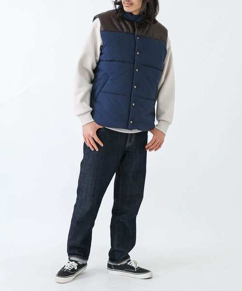 URBAN RESEARCH Sonny Label（アーバンリサーチサニーレーベル）の「『別注』ELY×Sonny Label　中綿ベスト（ベスト・メンズ・ブラウン/ブラック/ネイビー・MEDIUM/LARGE）」の21枚目の写真