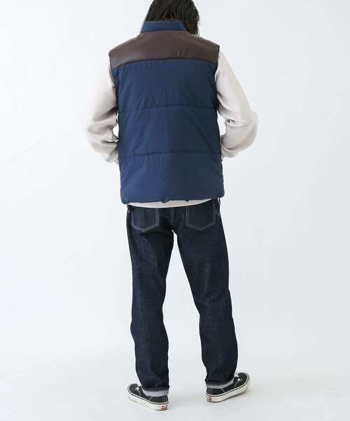 URBAN RESEARCH Sonny Label（アーバンリサーチサニーレーベル）の「『別注』ELY×Sonny Label　中綿ベスト（ベスト・メンズ・ブラウン/ブラック/ネイビー・MEDIUM/LARGE）」の22枚目の写真