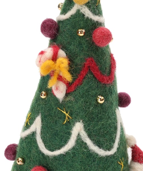 セール】ネパールから届いたエシカルなフェルトこもの フェルトツリー