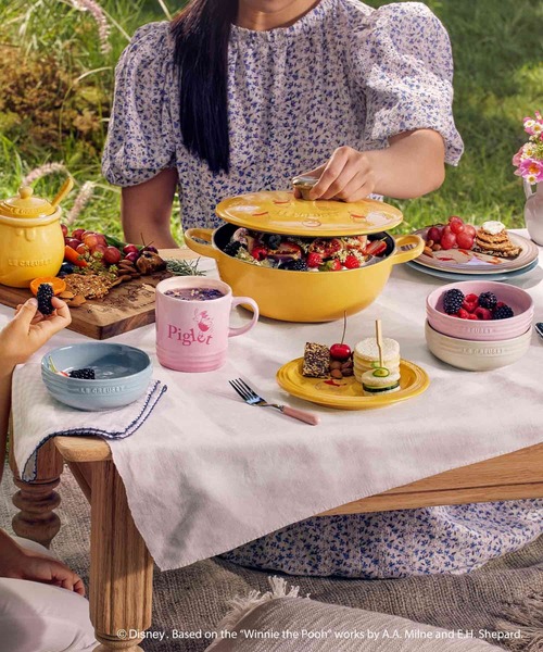 Le Creuset（ルクルーゼ）の「くまのプーさん/レジェ・プレート 18cm