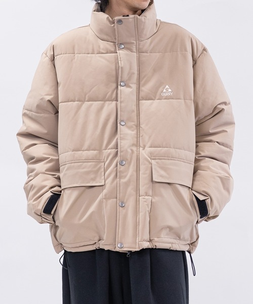 ag】〔GERRY/ジェリー〕スタンドカラー ファイバーダウンジャケット