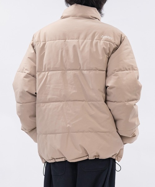ag】〔GERRY/ジェリー〕スタンドカラー ファイバーダウンジャケット