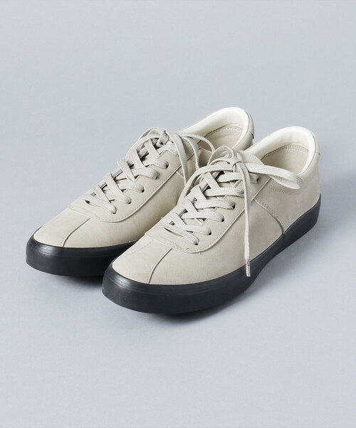 THE SHOP TK （ザ ショップ ティーケー ）の「◆【クッションインソール搭載】スウェードレースアップスニーカー（スニーカー・メンズ・ブラック/アイボリー・65/75/55）」の7枚目の写真