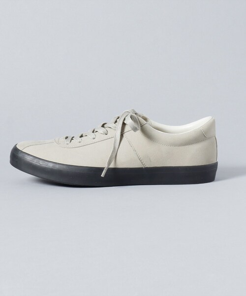 THE SHOP TK （ザ ショップ ティーケー ）の「◆【クッションインソール搭載】スウェードレースアップスニーカー（スニーカー・メンズ・ブラック/アイボリー・65/75/55）」の5枚目の写真