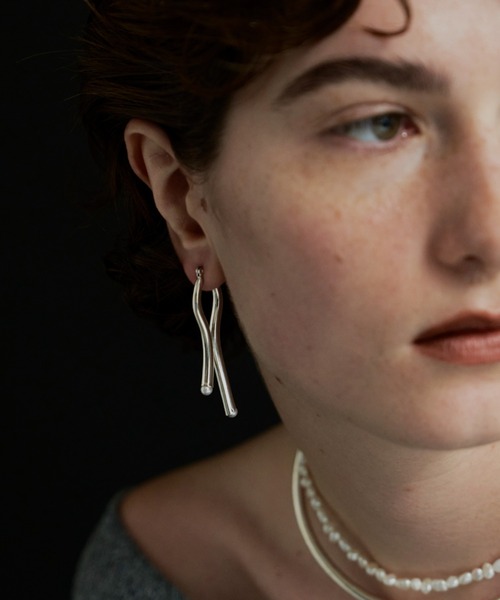 loni（ロニ）の「【金属アレルギー対応】Branch Asymmetry Pierce/ブランチアシンメトリーピアス（ピアス（両耳用）・レディース・シルバー/ゴールド・FREE）」の20枚目の写真