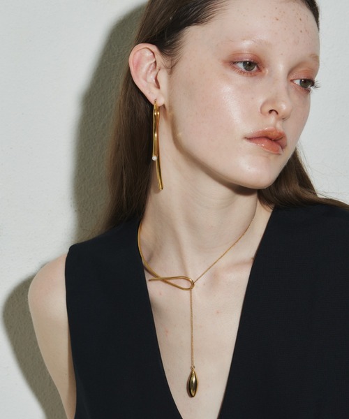 loni（ロニ）の「【金属アレルギー対応】Branch Asymmetry Pierce/ブランチアシンメトリーピアス（ピアス（両耳用）・レディース・シルバー/ゴールド・FREE）」の10枚目の写真