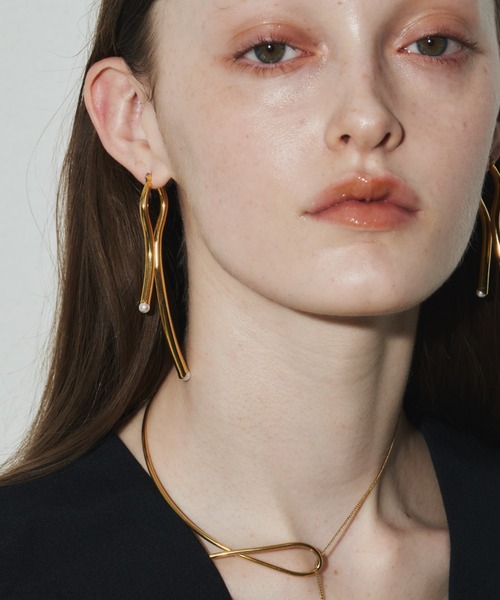 loni（ロニ）の「【金属アレルギー対応】Branch Asymmetry Pierce/ブランチアシンメトリーピアス（ピアス（両耳用）・レディース・シルバー/ゴールド・FREE）」の12枚目の写真