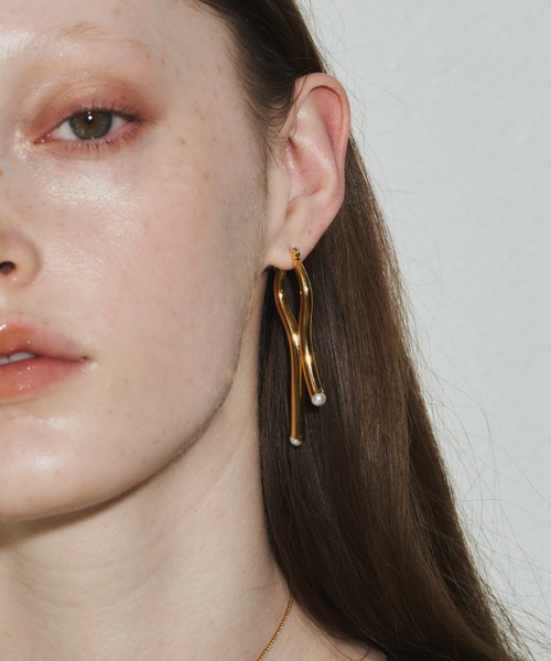 loni（ロニ）の「【金属アレルギー対応】Branch Asymmetry Pierce/ブランチアシンメトリーピアス（ピアス（両耳用）・レディース・シルバー/ゴールド・FREE）」の13枚目の写真