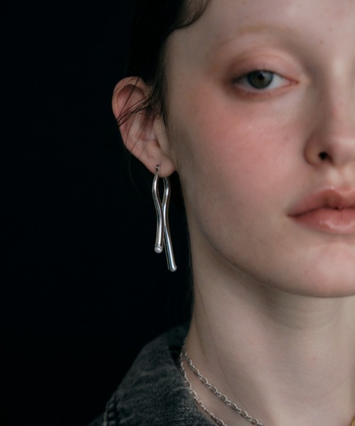 loni（ロニ）の「【金属アレルギー対応】Branch Asymmetry Pierce/ブランチアシンメトリーピアス（ピアス（両耳用）・レディース・シルバー/ゴールド・FREE）」の16枚目の写真
