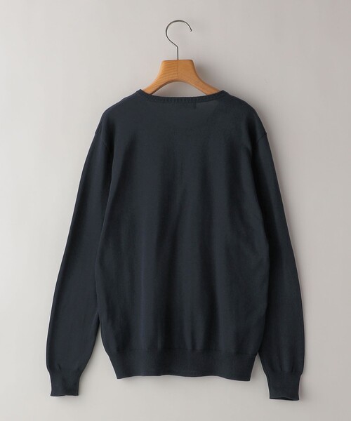 SHIPS(シップス)の「SHIPS KIDS:140~150cm / 14GG クルーネック カーディガン(カーディガン/ボレロ・キッズ・グレー/ネイビー・140/150)」の12枚目の写真