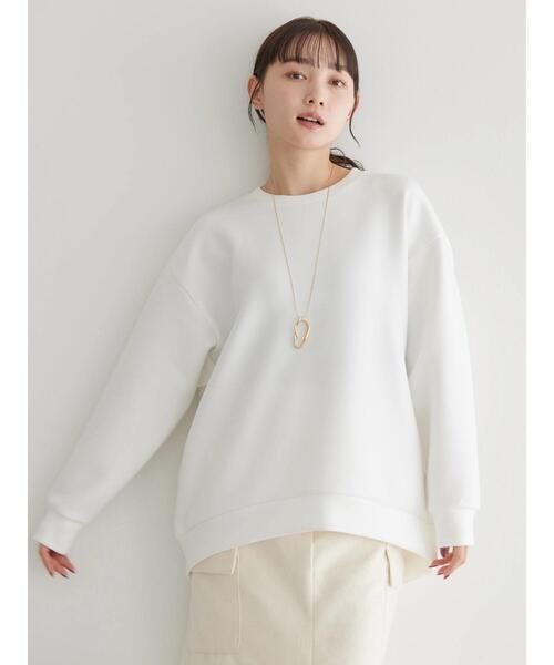 AMERICAN HOLIC（アメリカンホリック）の「バックフリルポンチプルオーバー（Tシャツ/カットソー・レディース・ブラック/グレイッシュベージュ/オフホワイト・M/L）」の10枚目の写真