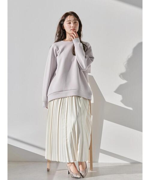 AMERICAN HOLIC（アメリカンホリック）の「バックフリルポンチプルオーバー（Tシャツ/カットソー・レディース・ブラック/グレイッシュベージュ/オフホワイト・M/L）」の20枚目の写真