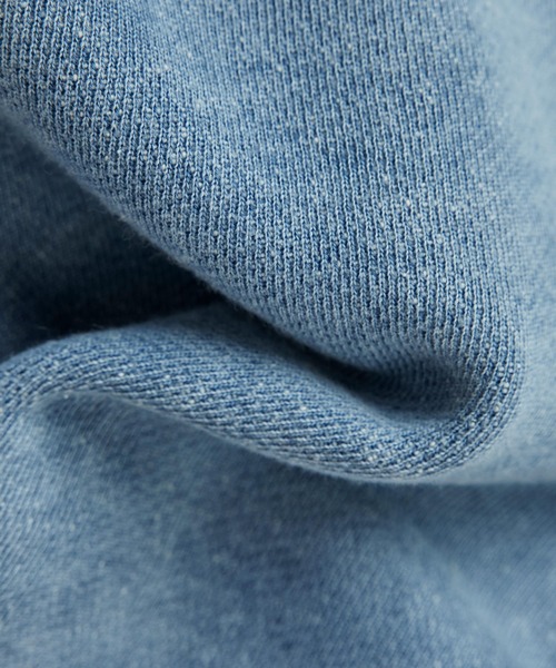 G-STAR(ジースター)の「INDIGO LOOSE HOODED SWEATER/インディゴオーバーサイズクロップドパーカー(パーカー・レディース・インディゴブルー・SMALL/MEDIUM/X-SMALL)」の7枚目の写真