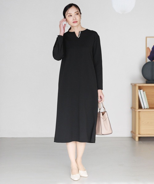 セレモニーサマ見えワンピース