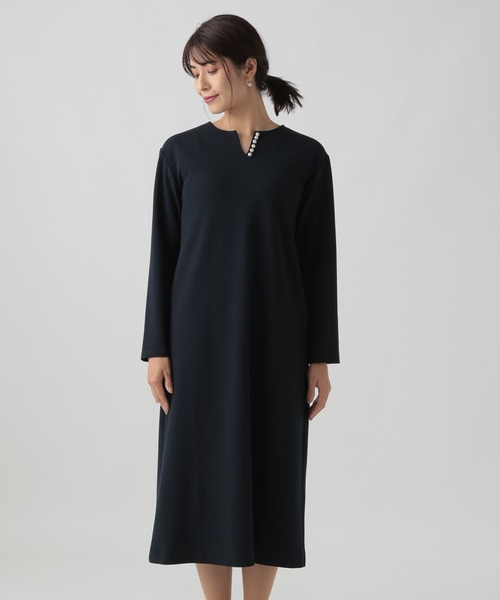 Elura（エルーラ）の「セレモニーサマ見えワンピース（ワンピース・レディース・ネイビー/ブラック・MEDIUM/LARGE）」の18枚目の写真