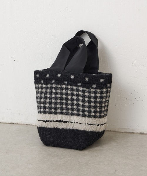 【セール】 BEARDSLEY（ビアズリー）の「ウールジャガードミニBAG バッグ