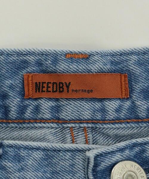 別注】＜NEEDBY heritage＞CLAIRE ロールアップストレートデニム