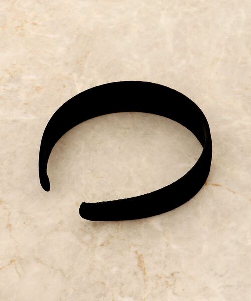 MAJESTIC LEGON（マジェスティックレゴン）の「ベロアカチューシャ（カチューシャ・レディース・ピンクベージュ/ブラック・FREE）」の8枚目の写真