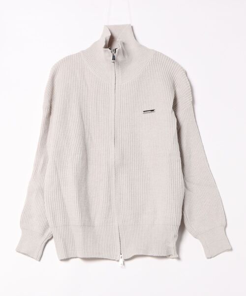 nemne store(ネンネストア)の「【Nefilim】ダブルジップドライバーニット(ニット/セーター・レディース・グレー/ライトグレー・フリー)」の13枚目の写真