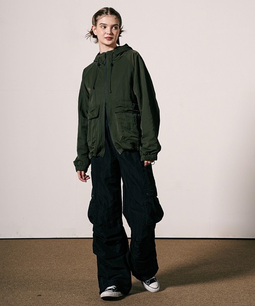 WV PROJECT(ダブリューブイプロジェクト)の「【WV PROJECT】Parachute Cargo Pants / JJLP7679(カーゴパンツ・メンズ・ピンク系/ブルー系/オフホワイト/ブラック/グリーン系その他・L/M/3L/LL)」の11枚目の写真