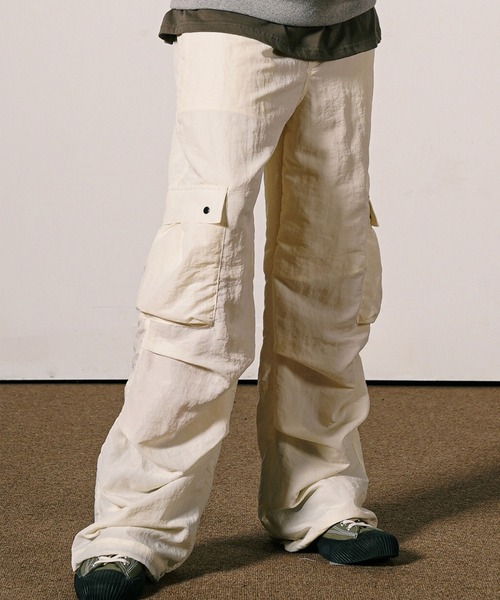 WV PROJECT(ダブリューブイプロジェクト)の「【WV PROJECT】Parachute Cargo Pants / JJLP7679(カーゴパンツ・メンズ・ピンク系/ブルー系/オフホワイト/ブラック/グリーン系その他・L/M/3L/LL)」の15枚目の写真