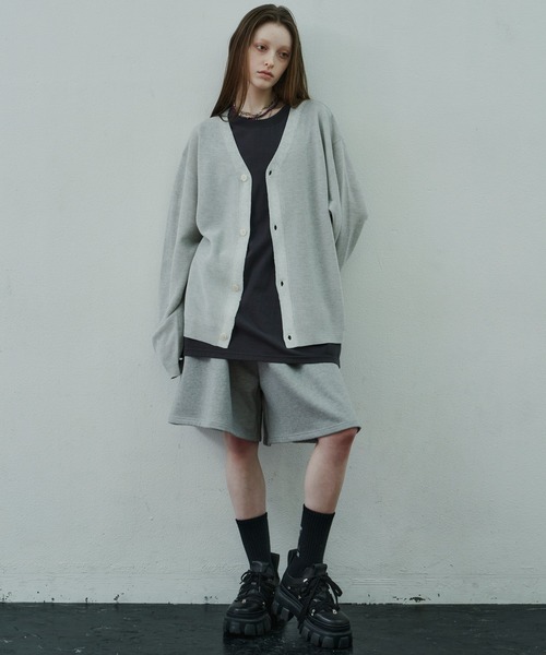 AIVER(アイバー)の「AIVER スプレー加工麻タッチカーディガン(カーディガン/ボレロ・メンズ・ライトグレー/ブラック/レッド・SMALL/MEDIUM/LARGE)」の18枚目の写真