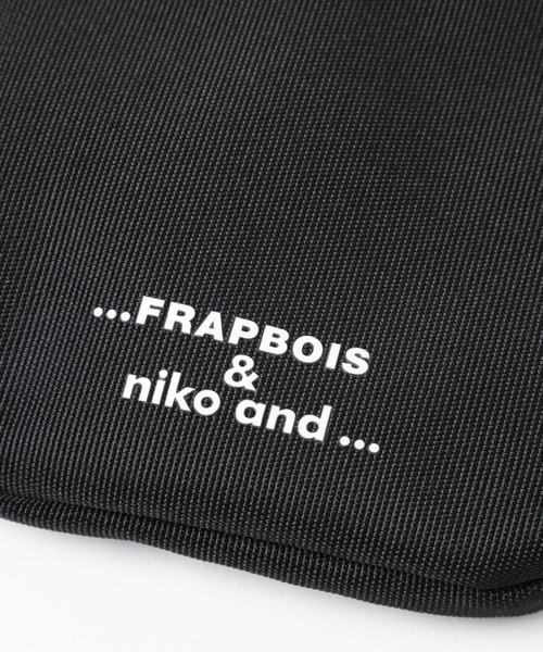 FRAPBOIS（フラボア）の「【FRAPBOIS(フラボア)】コラボショルダーバッグ（ショルダーバッグ・レディース・ブラック/アイボリー・0）」の16枚目の写真